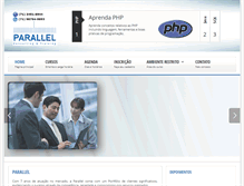 Tablet Screenshot of parallel.com.br
