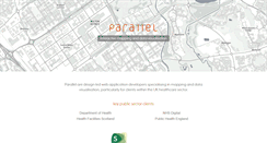 Desktop Screenshot of parallel.co.uk